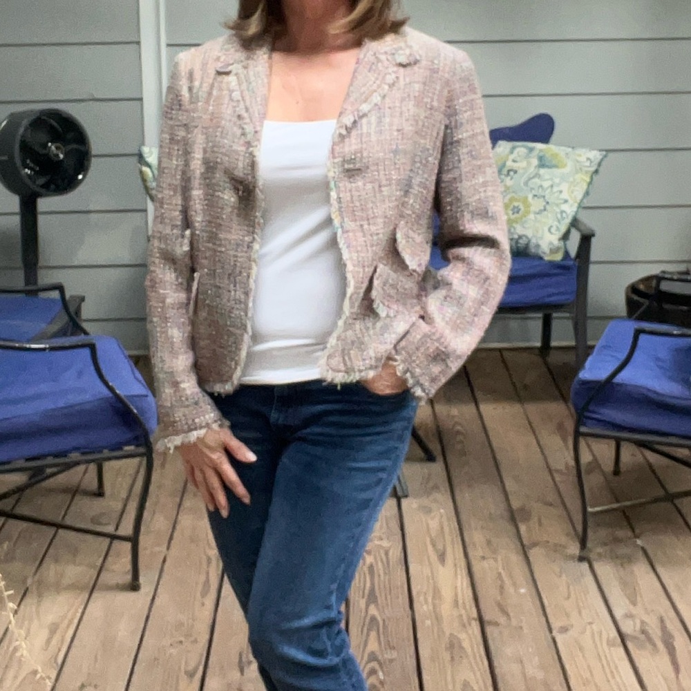 Gorgeous Worth Boucle Jacket Size 12